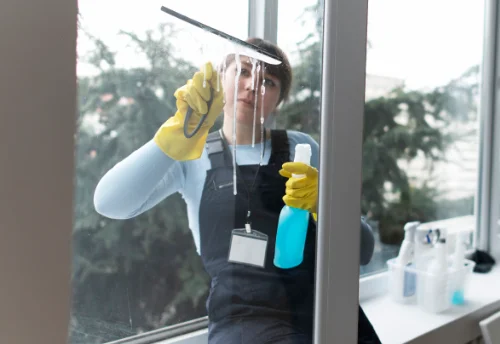 Nettoyage de vitres intérieures et extérieures à Sauxillanges